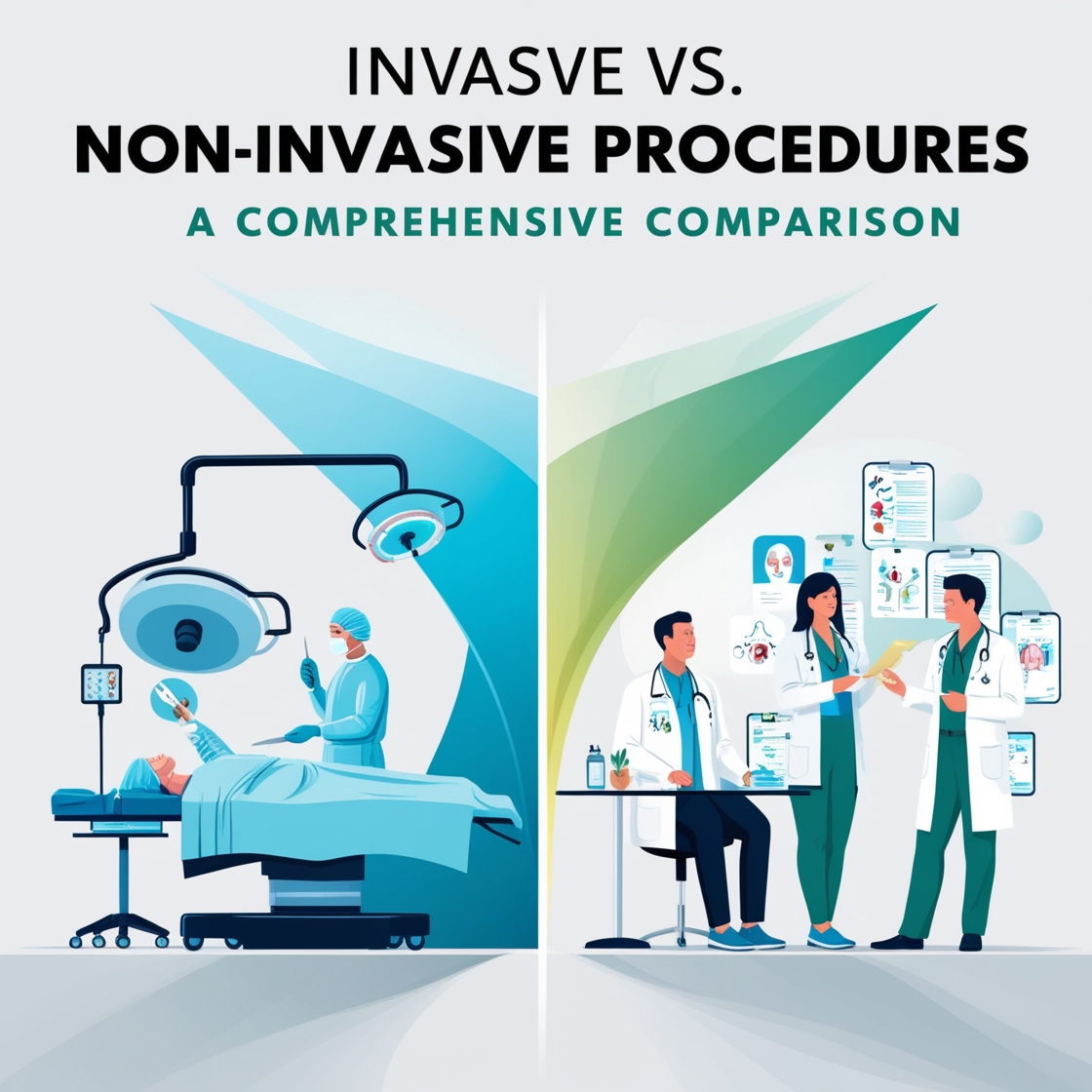 invasive and non invasive procedure explanations